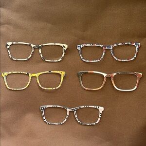 Stylish Multicolor Eyeglass Frames Set